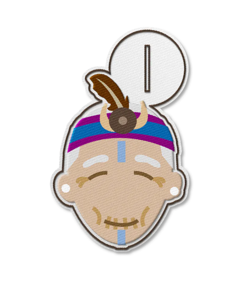 【成為祝福】 刺繡鈕扣